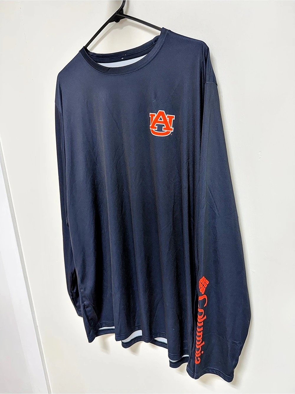Columbia Auburn Tigers PHG Terminal Shot Long Sleeve Shirt XL